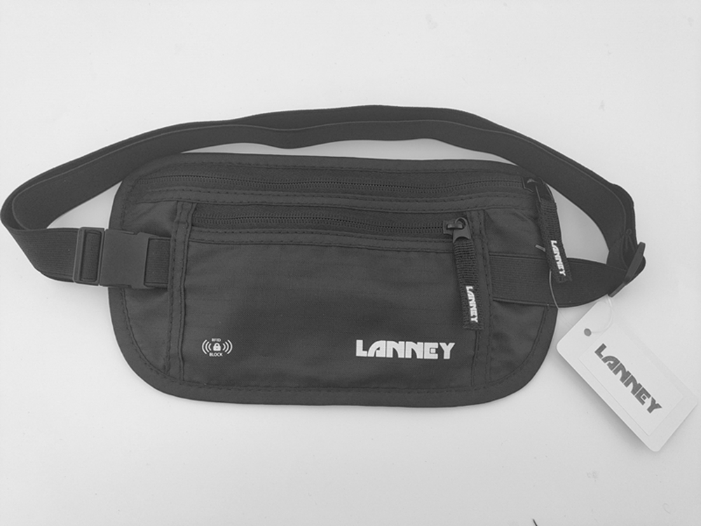 LANNEY Bum Bags for Men & Women, Fashion Waterproof Waist Packs with Adjustable Belt, Casual Bag Bum Bags for Travel Sports Running
